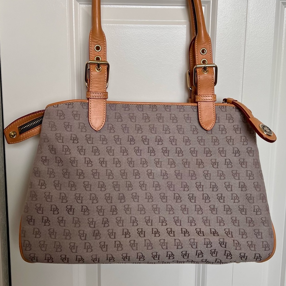 Dooney & Bourke Monogram Bucket Satchel